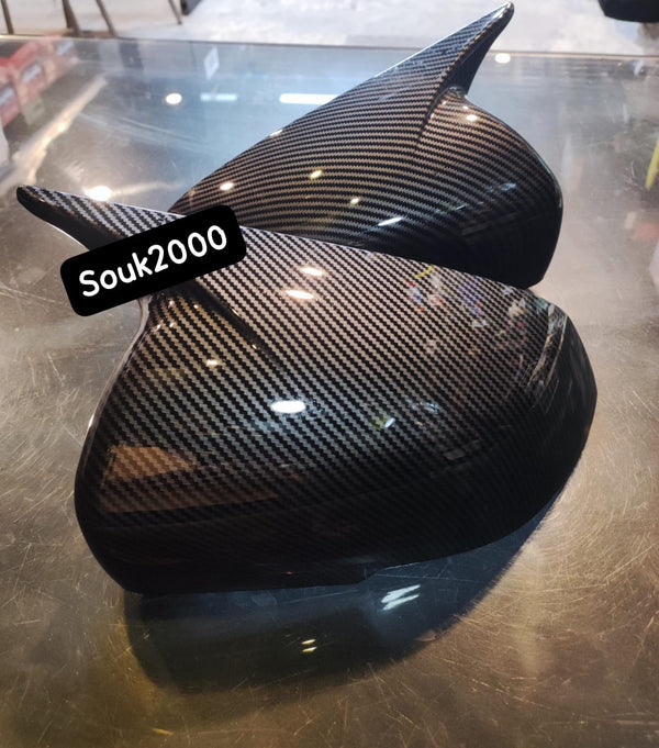 Toyota Corolla 15-25 BATMAN Style Side Mirror Cover