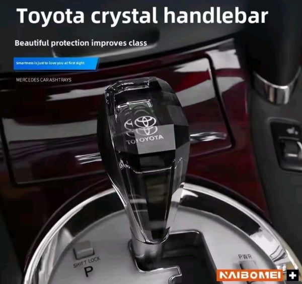 Crystal Gear Shift Head LED Illuminated Logo