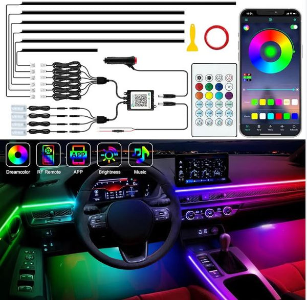 Dynamic Style Interior Ambiance Light for All Cars Honda Toyota Suzuki Haval Oshan KIA Hyundai