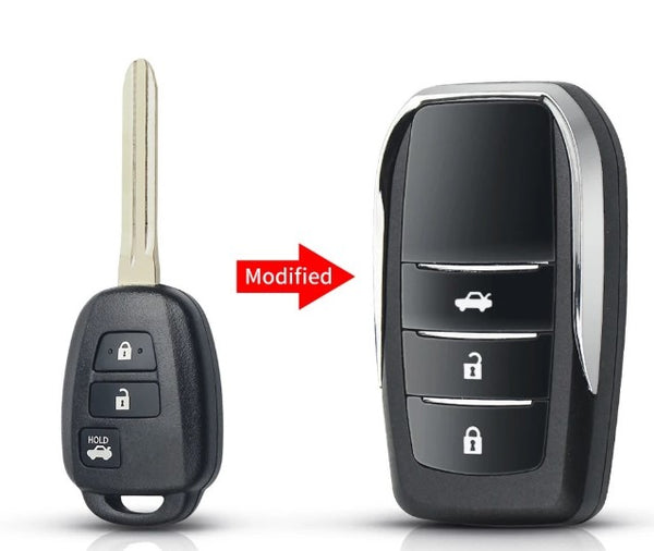 Flip Key Shell For Toyota Corolla/Camry Modified Flip Folding Remote Key Shell (Jack Knife)