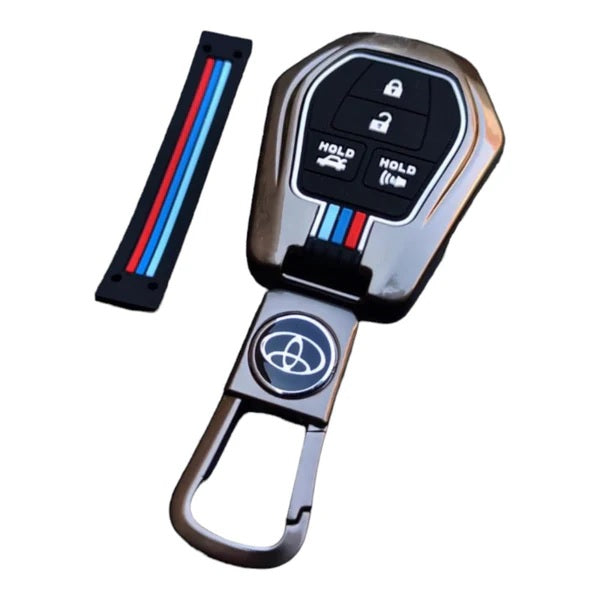 Toyota Corolla 2014-2020 Zinc Alloy Metal Key case with keychain 