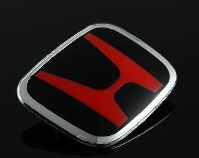 Honda Logo-Emblem Red-Black