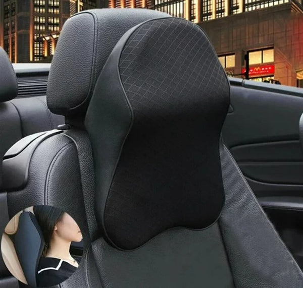 1Pc - 3D Memory Foam Car Seat Rest Cushion Head Neck Pillow
