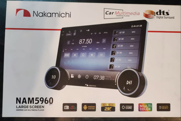 Nakamichi Android Panel for All Cars Toyota, Honda, Suzuki