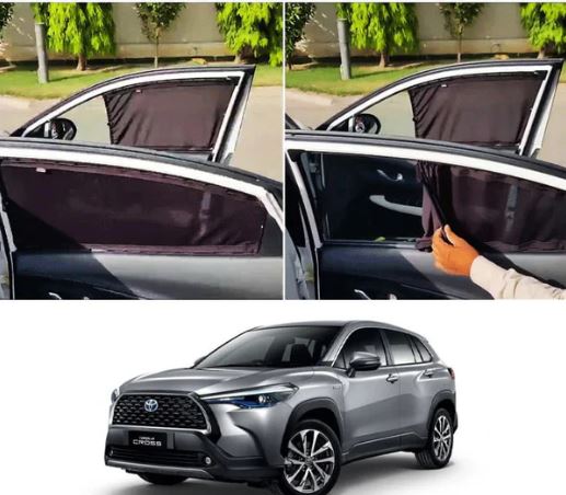 Custom Fit Railing Cutains for All Cars Toyota, Honda, Suzuki, HAVAL, Changan, KIA, Hyundai, MG, BYD, JAC, Cherry, Jetour