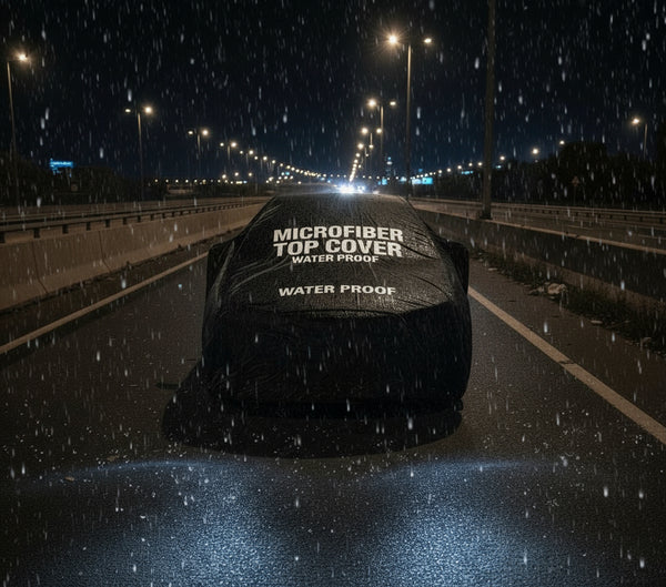 Car Top Cover, Made with Microfiber Material, Water and Scratch Proof