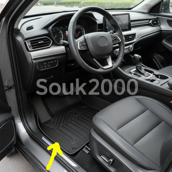 CHANGAN OSHAN X7 9D TPE PLASTIC HEAVY DUTY CAR FLOOR MAT