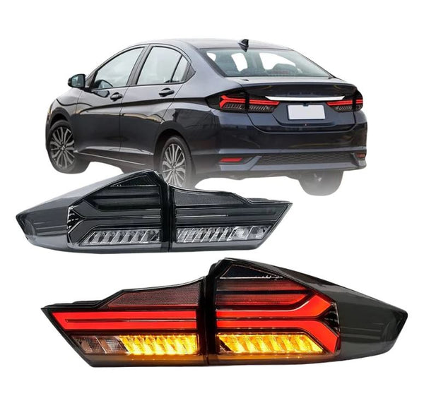 Honda City 22 (Back Light 4 piece) Smoke