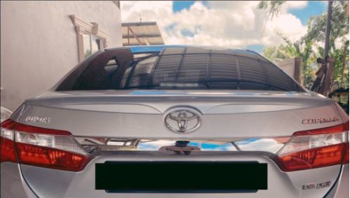 Toyota Corolla 2014-25 Trunk Spoiler
